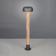 FRASER-pylväsvalaisin, puun näköinen, korkeus 85 cm, metalli, IP54