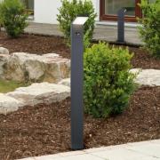 LED-pylväsvalaisin PEARL korkeus 100 cm antrasiitti metalli IP54
