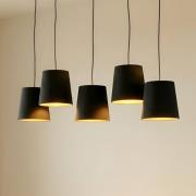 Lucande Thamila -riippuvalaisin, musta, tammi