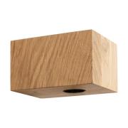 Segula seinävalaisin Cozy, öljytty tammi, kuution muotoinen, E27