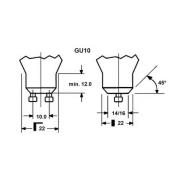 LED-lamppu SUPERIA RETRO ES50 GU10 4,8 W 930 450 lm 36°