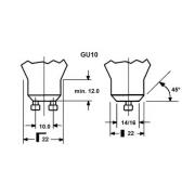 LED-lamppu SUPERIA RETRO ES50 GU10 4,6 W 940 620 lm 36°