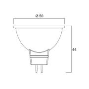 LED-lamppu SUPERIA RETRO GU5.3 MR16 6 W 840 621 lm 36°