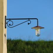 Louvre ulkoseinävalaisin, ulkonema 90 cm vihreä/selkeä