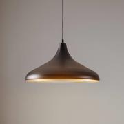 Riippuvalo AV-4106-M8-BSY-36 musta/kulta Ø 36 cm