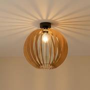 Kattovalaisin Clay, Ø 23 cm, koivuvaneri, E27