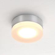 Bopp LED-kattovalaisin One, alumiinivärinen, Ø 9 cm, metalli