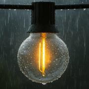 Calex Solar LED-valoketju Vista, pituus 20 metriä, IP44