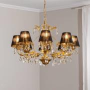 Kattokruunu Karen kahdeksanvaloinen kulta/musta