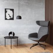 PLEASE WAIT to be SEATED riippuvalo QUAY Ø 22 cm musta