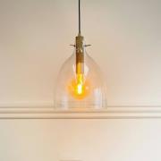 Dyberg Larsen riippuvalo Bistro, Ø 30 cm, läpinäkyvä, lasi