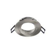 Samsola upotettava kattovalaisin, harjattua hopeaa, Ø 8 cm metallia