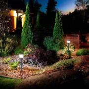 Pylväsvalaisin Lena, 60 cm, tummanharmaa, metalli, E27, IP65