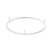 Ideal Lux LED-kattovalaisin Oracle Slim Ø 90 cm, valkoinen, 3 000 K