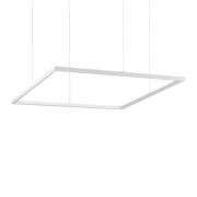 Ideal Lux LED-riippuvalaisin Oracle Slim 90 x 90 cm valkoinen 3000 K
