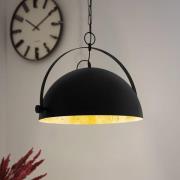 Riippuvalo Covaleda terästä musta/kulta