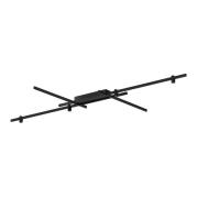 WEVER & DUCRÉ LED-kattovalaisin Trace Grid 2.0 musta 927