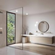 WEVER &amp; DUCRÉ & LED-kattovalaisin Perlez 1.0 Ø 13 cm IP44 2700 K