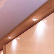 LED-kattoon upotettava valaisin Punto Lumi, valkoinen, 1 W, 3 000 K