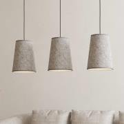 Riippuvalaisin Alsager kolmella huopavarjostimella