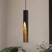 LED-riippuvalaisin Barbotto musta/kulta, 1 lamppu