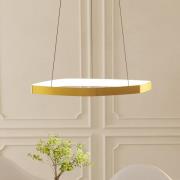 Vallerosa LED-riippuvalaisin messinkiä