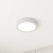 LED kattovalaisin Fueva 5 IP44 3000K valkoinen Ø16cm