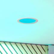 EGLO connect Smart LED-uppovalaisin Fueva 6-Z, valkoinen, Ø 16 cm