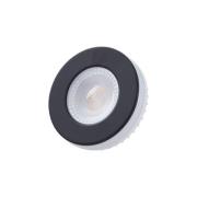 Lindby LED-lamppu, GX53, 4,8 W, musta, 4 000 K, 7,5 x 3 cm