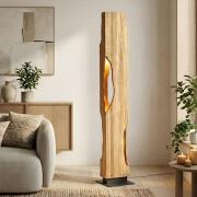 Lucande Tarry-lattiavalaisin, puu, korkeus 137 cm, 4 x E27