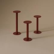 HAY LED-akku pöytälamppu HOST PORTABLE, ruosteenpunainen, 30 cm, IP44