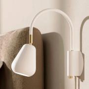 Nuura seinäkohdevalaisin Anoli, valkoinen/kultainen, metalli, GU10, pi...