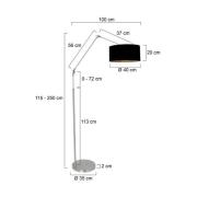 Maavalaisin Prestige Chic teräksenvärinen/musta-kultainen korkeus 250 ...