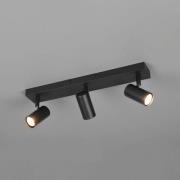 Kohdevalaisin Taryn, musta mattapintainen, pituus 45 cm, 3-lamppuinen,...