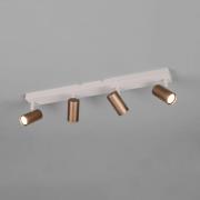 Kohdevalaisin Taryn, ruskea, pituus 62 cm, 4-lamppuinen, GU10