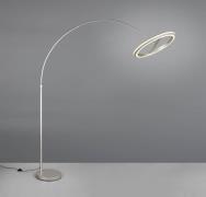 LED-lattiavalo Amador, nikkelivärinen, korkeus 205 cm Metalli