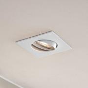 PRIOS-uppovalaisin Fibur, valkoinen, 9 cm, GU10