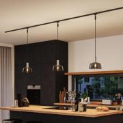 Paulmann URail-varjostin Neila 2Easy, Ø 23 cm, savulasi