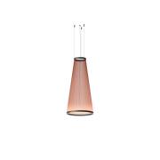 Vibia LED-riippuvalaisin ARRAY punaruskea 112 x 55 cm kartio 927 himme...
