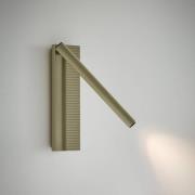 Bover LED-seinävalaisin Arid A/02 oliivi, alumiini, 2700 K