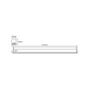 OSRAM LED-valolista SWITCH BATTEN, 117 cm, 3 000 K, valkoinen