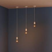 OSRAM riippuvalaisin VINTAGE 1906 ROUND, valkoinen, kipsi, Ø 12 cm