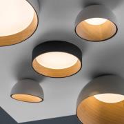 Vibia Duo 4876 vino LED-kattovalaisin, valkoinen
