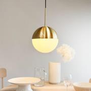 Dyberg Larsen Nova D25 -riippuvalaisin, opaali/messinki, metalli