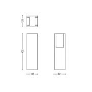 Philips myGarden Bridge -pollarilamppu E27 antras.