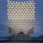 Aurinko-LED-valoverho IP44 110 x 90 cm, 100 lamppua