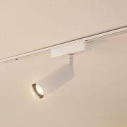 Lindby LED-valonheitin 48 V Lumaro, valkoinen, Ø 4 cm, alumiini, himme...