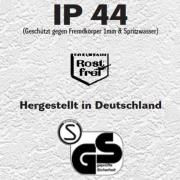 Ulkoseinävalaisin Marco1 jousilla