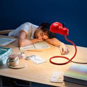 Stilnovo Minitopo LED-pöytälamppu, special red