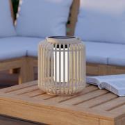 LED aurinko lyhty Marliano, kevyt puu, puu